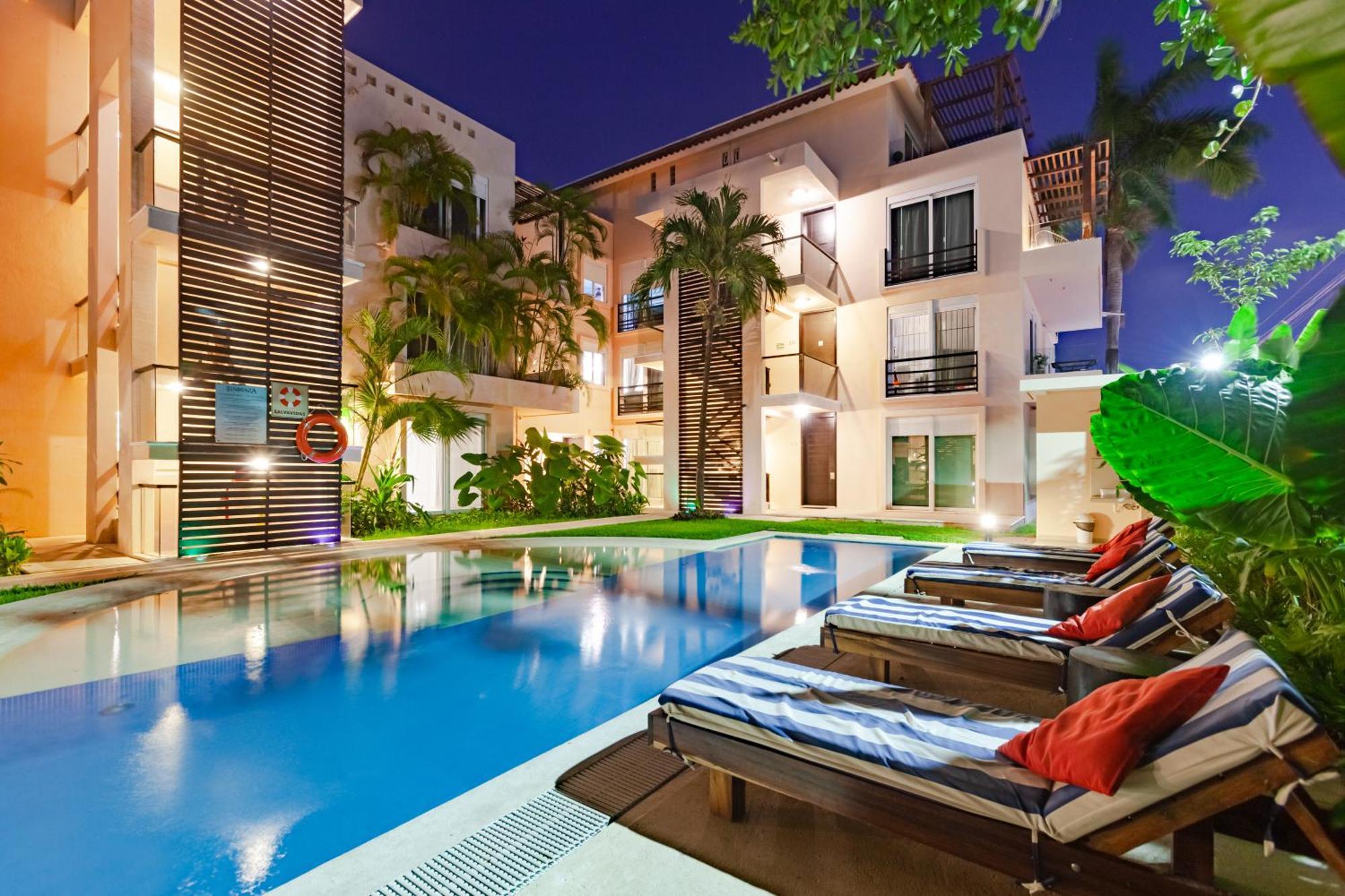 פלאייה דל כרמן Via Tendenza Condos מראה חיצוני תמונה